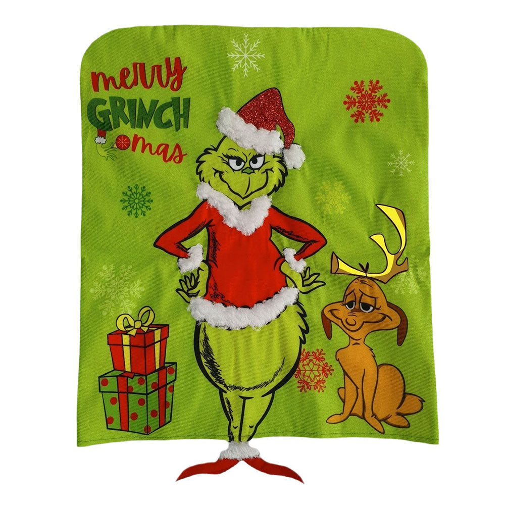 Naughty Christmas Chair Cover