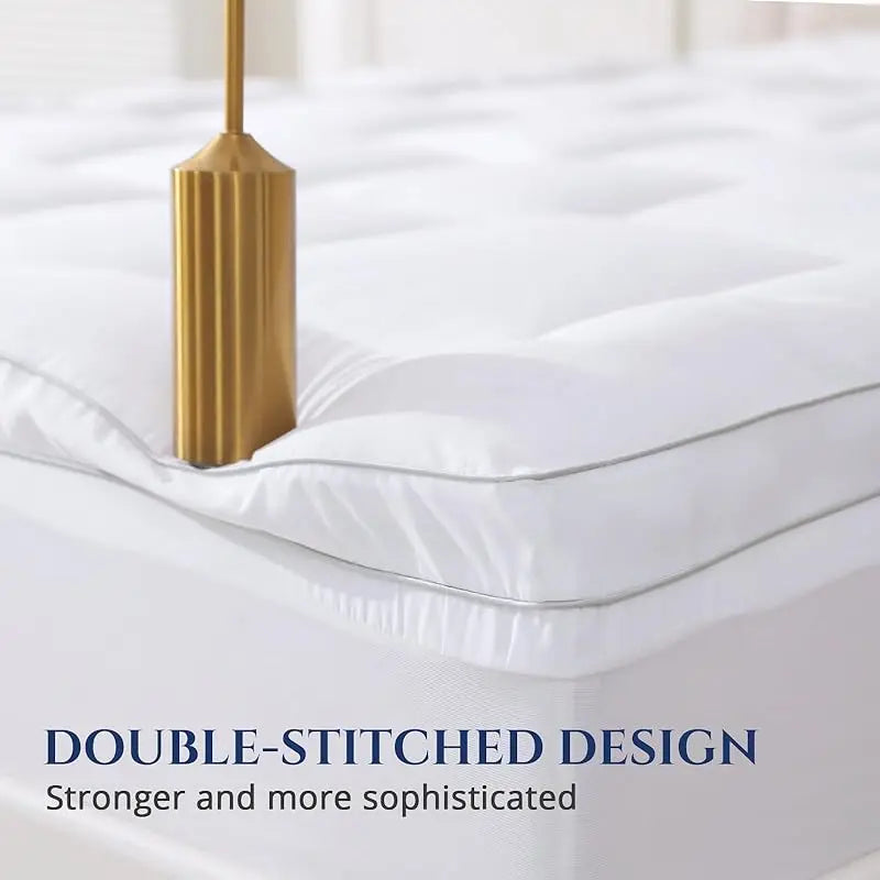 Mattress Topper — Extra-Thick Quilted, Cooling Down-Alt, Deep Pocket up to 21"