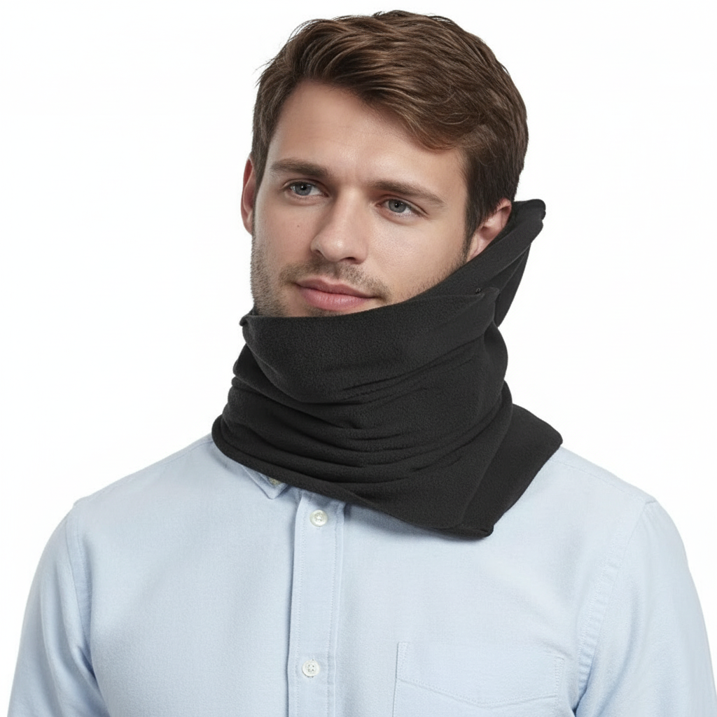 Portable Ergonomic Travel Pillow for Neck Support