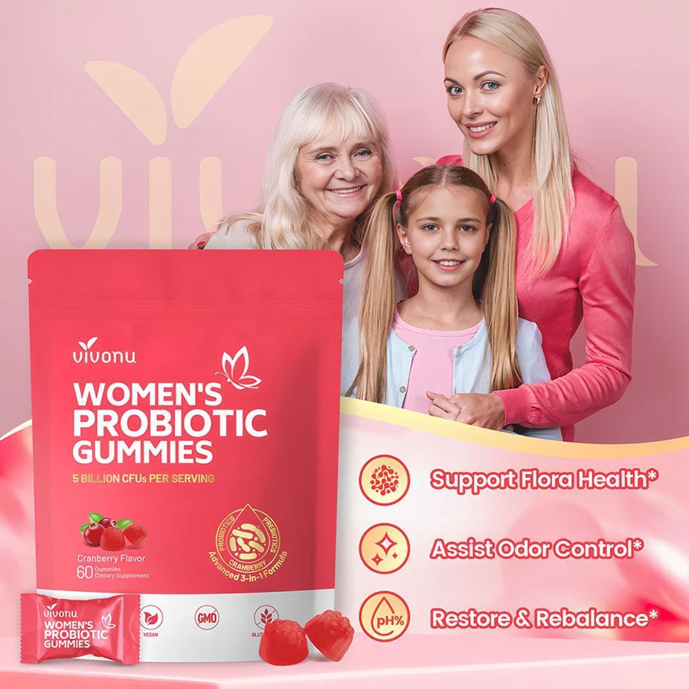 Berry Good Health: Probiotic Cranberry & Lutein Gummies