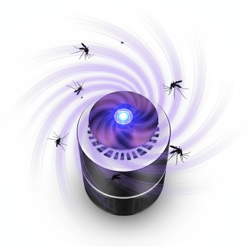 Smart Portable Mosquito and Fly Trap