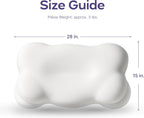 Mellow CloudAlign Memory Foam Pillow for Neck & Shoulder Support, Standard