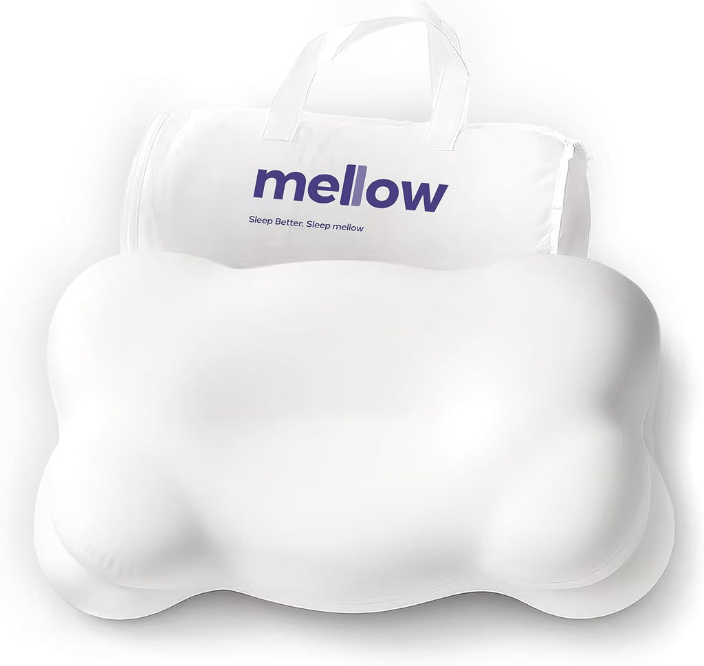 Mellow CloudAlign Memory Foam Pillow for Neck & Shoulder Support, Standard
