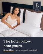 Beckham Hotel Collection Bed Pillows Queen Size Set of 2