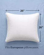 Beckham Hotel Collection Bed Pillows Queen Size Set of 2