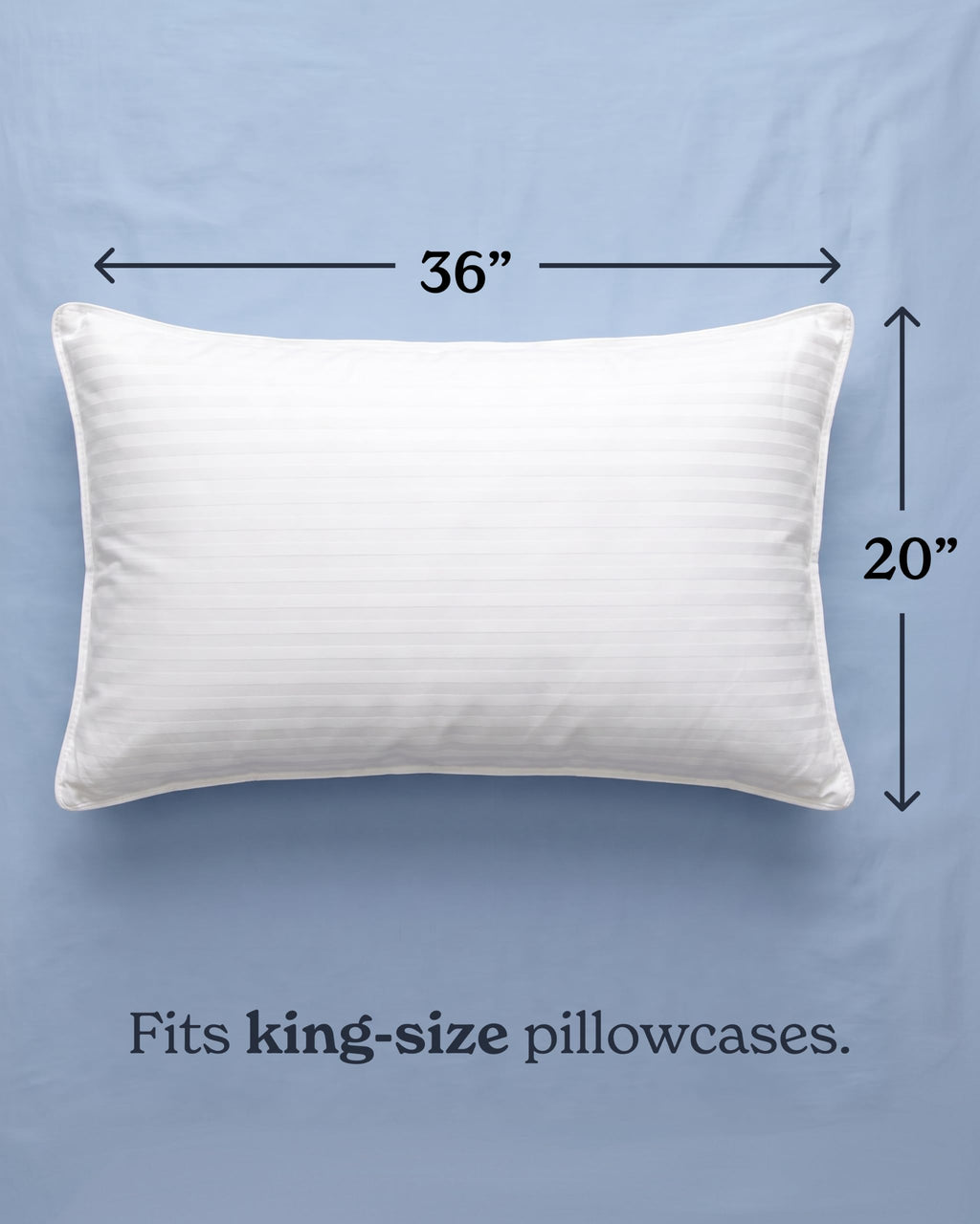 Beckham Hotel Collection Bed Pillows Queen Size Set of 2