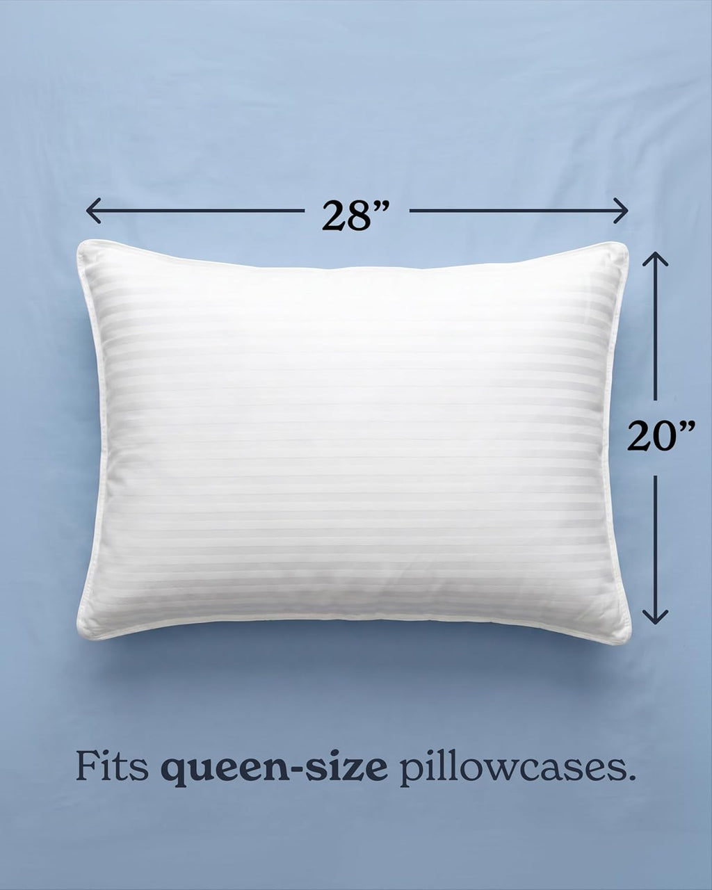 Beckham Hotel Collection Bed Pillows Queen Size Set of 2