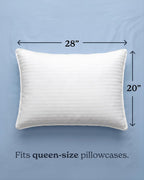 Beckham Hotel Collection Bed Pillows Queen Size Set of 2