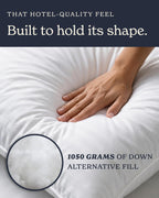 Beckham Hotel Collection Bed Pillows Queen Size Set of 2
