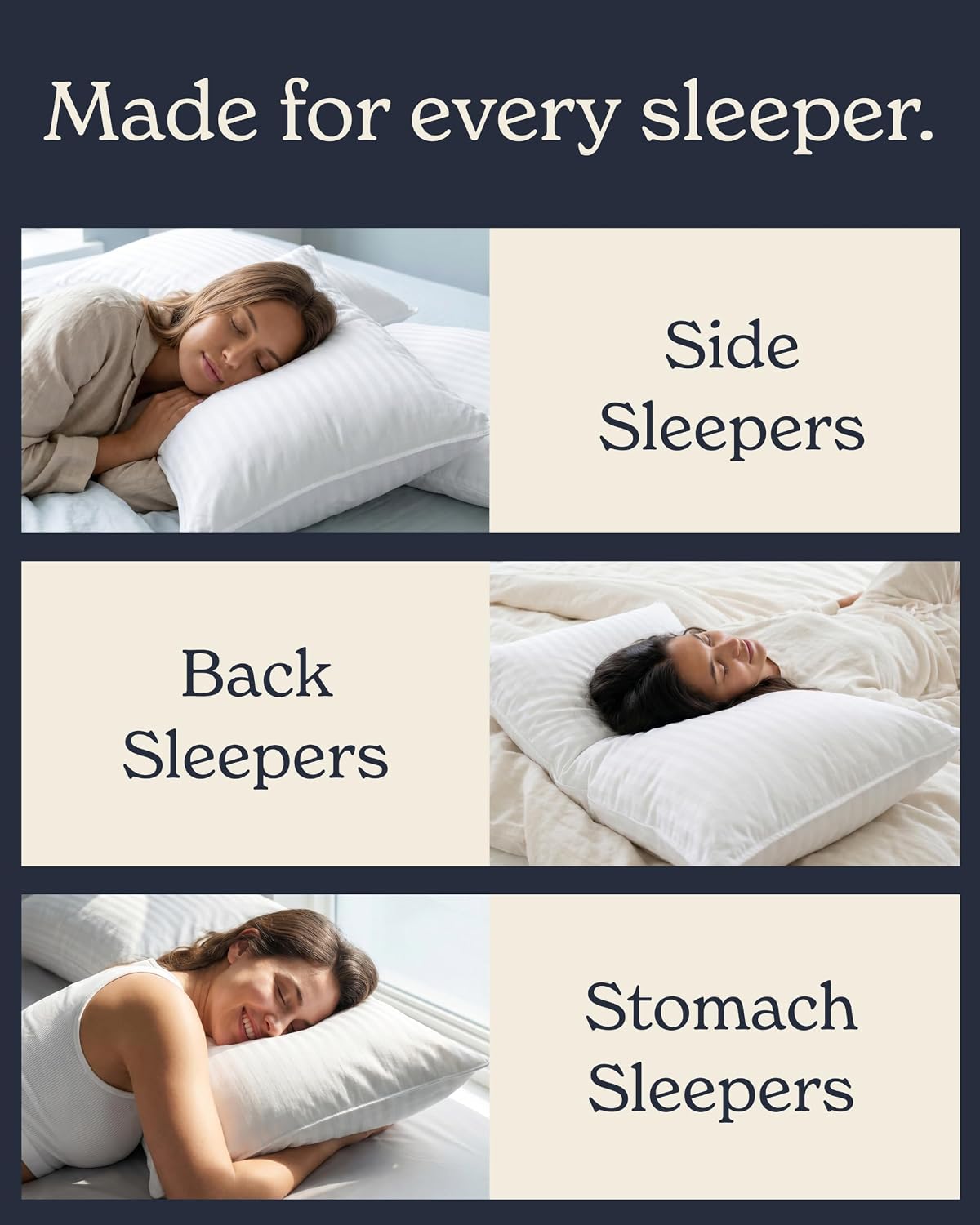 Beckham Hotel Collection Bed Pillows Queen Size Set of 2