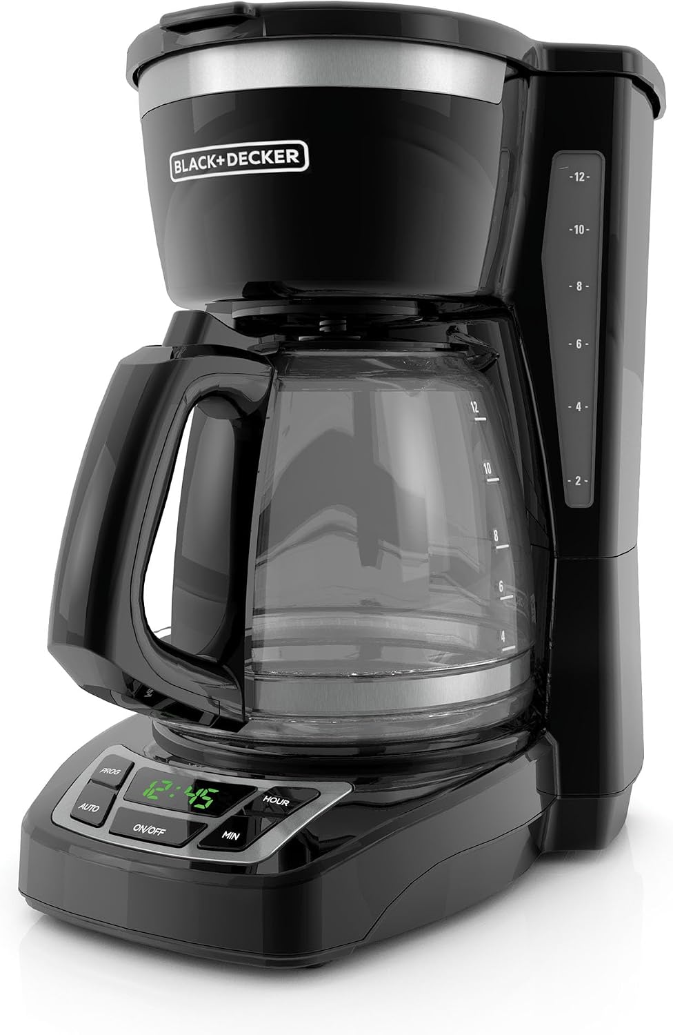 BLACK+DECKER 12-Cup Drip Coffee Maker with Vortex Brewing