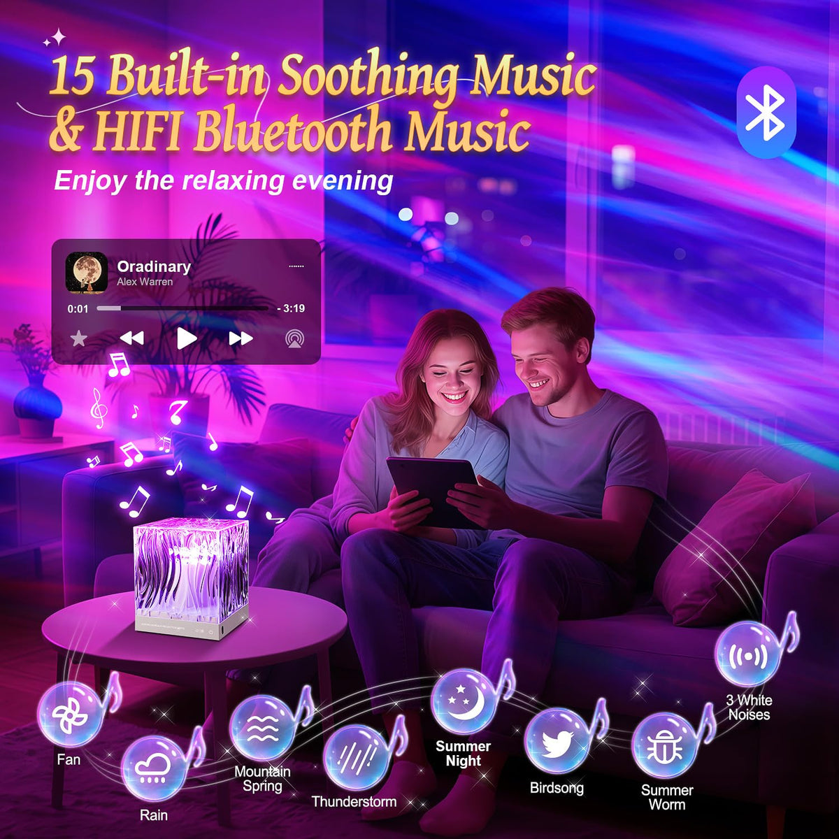 Ambient Lighting, 16 Colors Led Lights for Bedroom, Gift Ideas, Room Decor