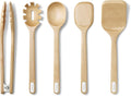 Caraway 5-Piece Wooden Utensil Set, Cooking Utensil Set