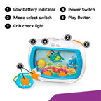 Baby Einstein Sea Dreams Soother Musical Crib Toy and Sound Machine, Pink, Newborn and up