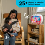 Baby Einstein Sea Dreams Soother Musical Crib Toy and Sound Machine, Pink, Newborn and up