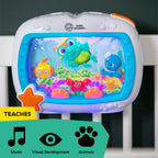 Baby Einstein Sea Dreams Soother Musical Crib Toy and Sound Machine, Pink, Newborn and up