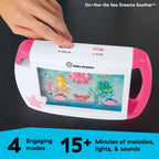 Baby Einstein Sea Dreams Soother Musical Crib Toy and Sound Machine, Pink, Newborn and up