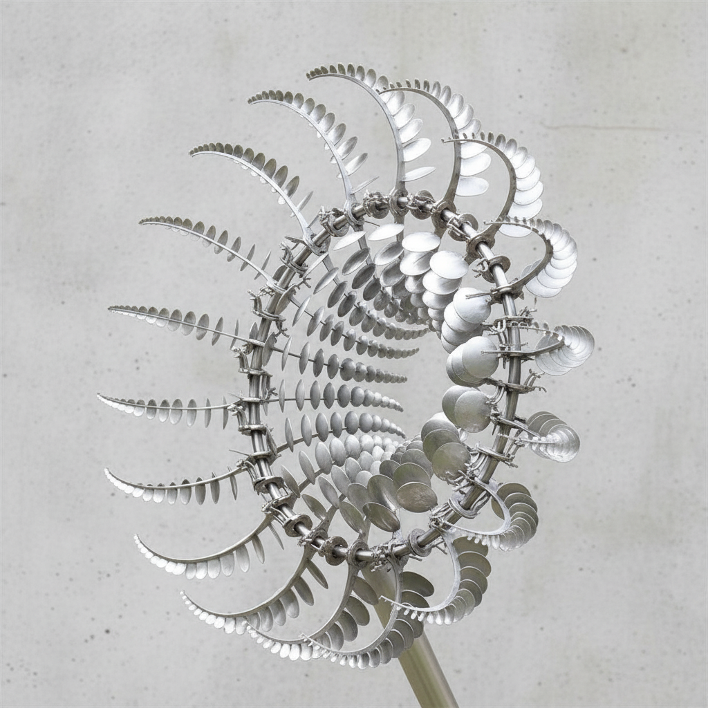 Anti-Rust Kinetic Metal Wind Spinner
