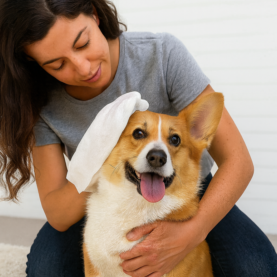Deodorizing Glove Wipes for Quick Pet Cleanups