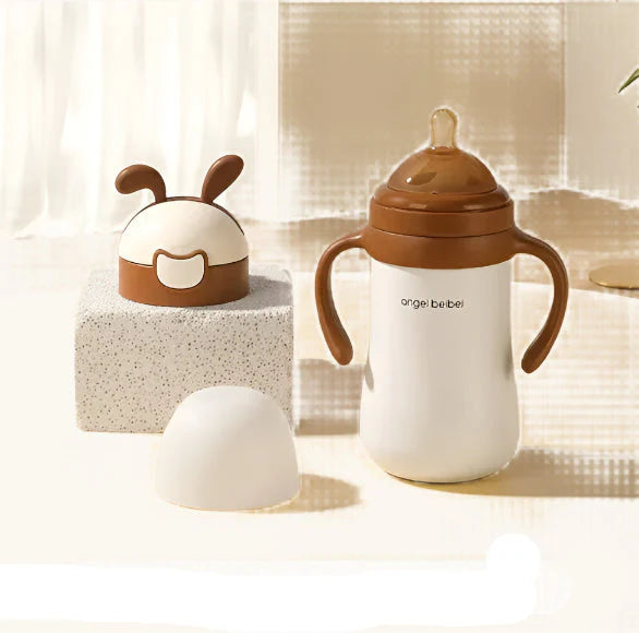 ThermoGrip - Stainless Steel Thermal Baby Bottle