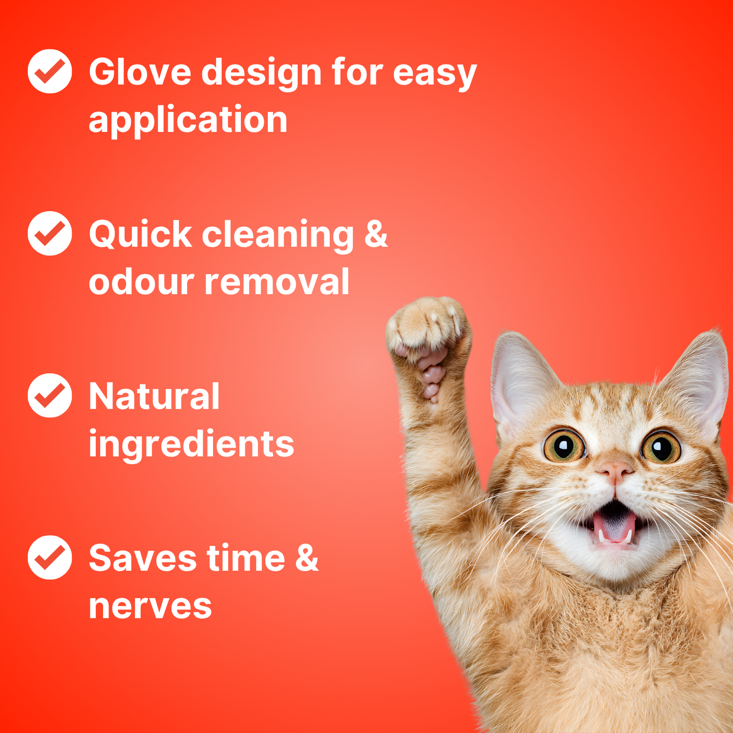 Deodorizing Glove Wipes for Quick Pet Cleanups