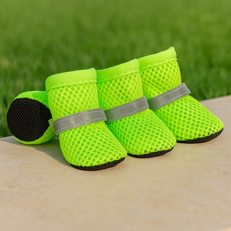 Breathable Mesh Dog Shoes for Fun Adventures
