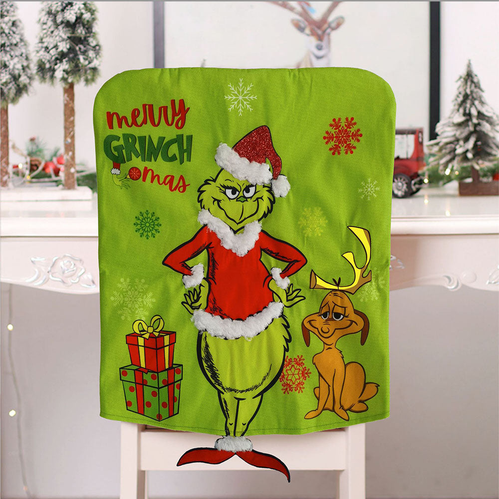 Naughty Christmas Chair Cover