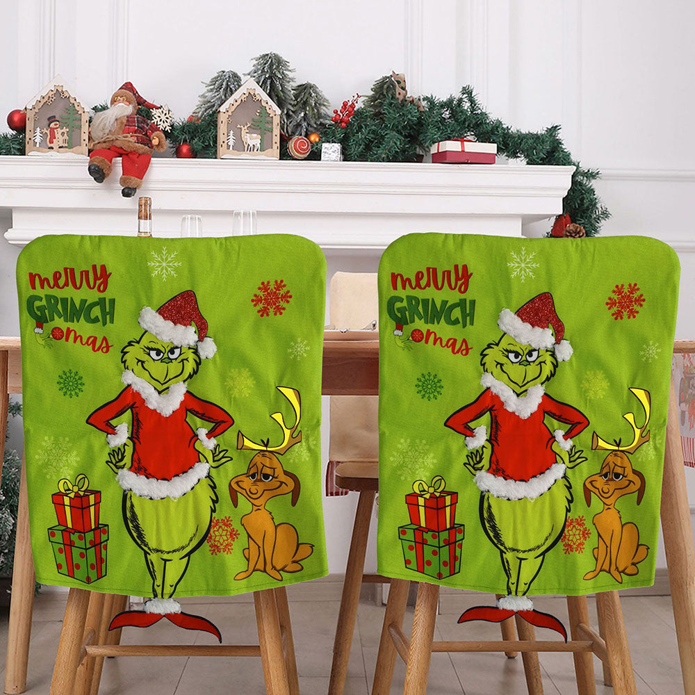 Naughty Christmas Chair Cover