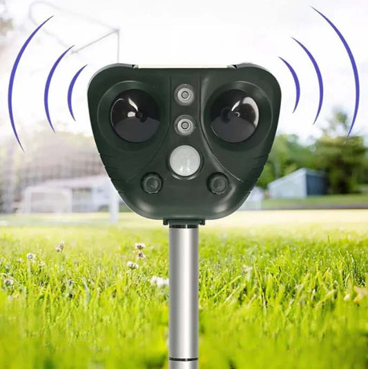 Solar Ultrasonic Animal Repellent