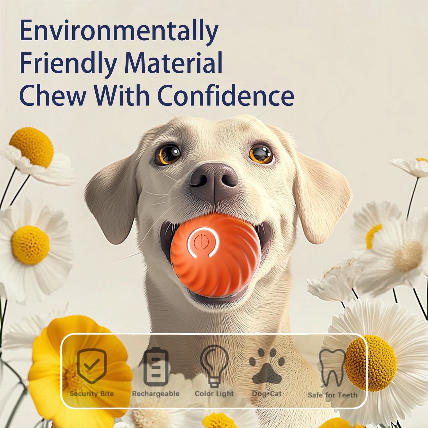 Intelligent USB Rechargeable Interactive Bouncing Ball