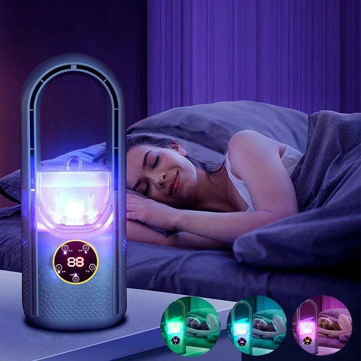 Blade-Free Silent Portable Air Conditioner