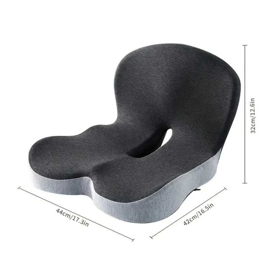 Memory Foam Lumbar Pillow Seat Cushion