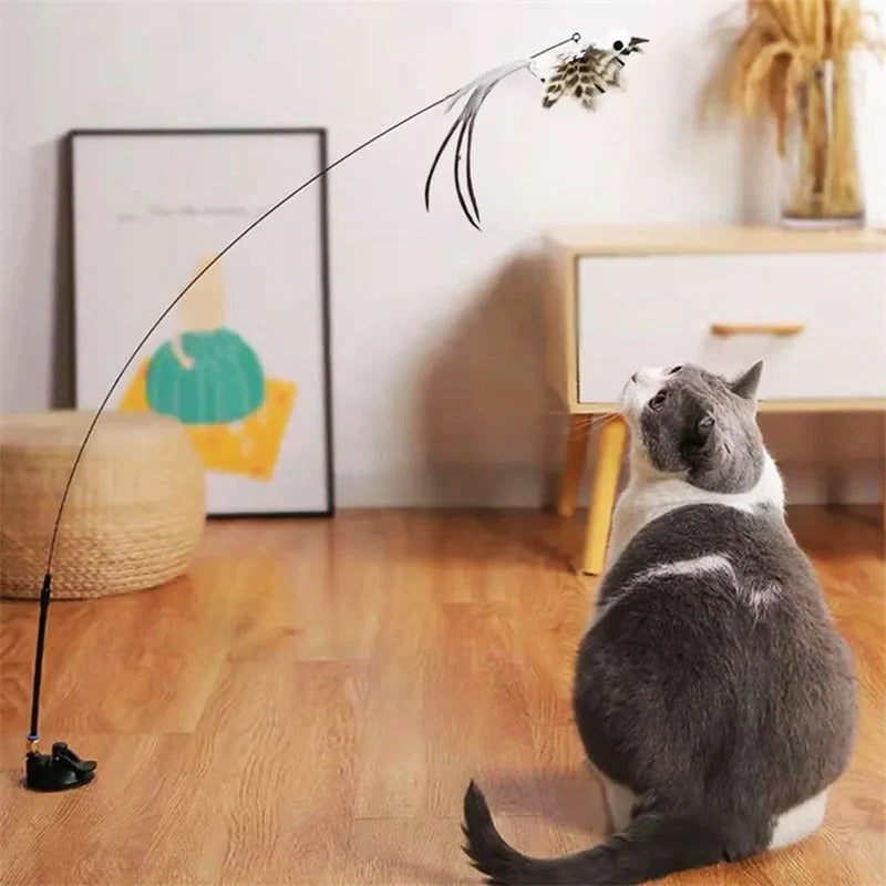 Bird Simulation Toy Set for Cats