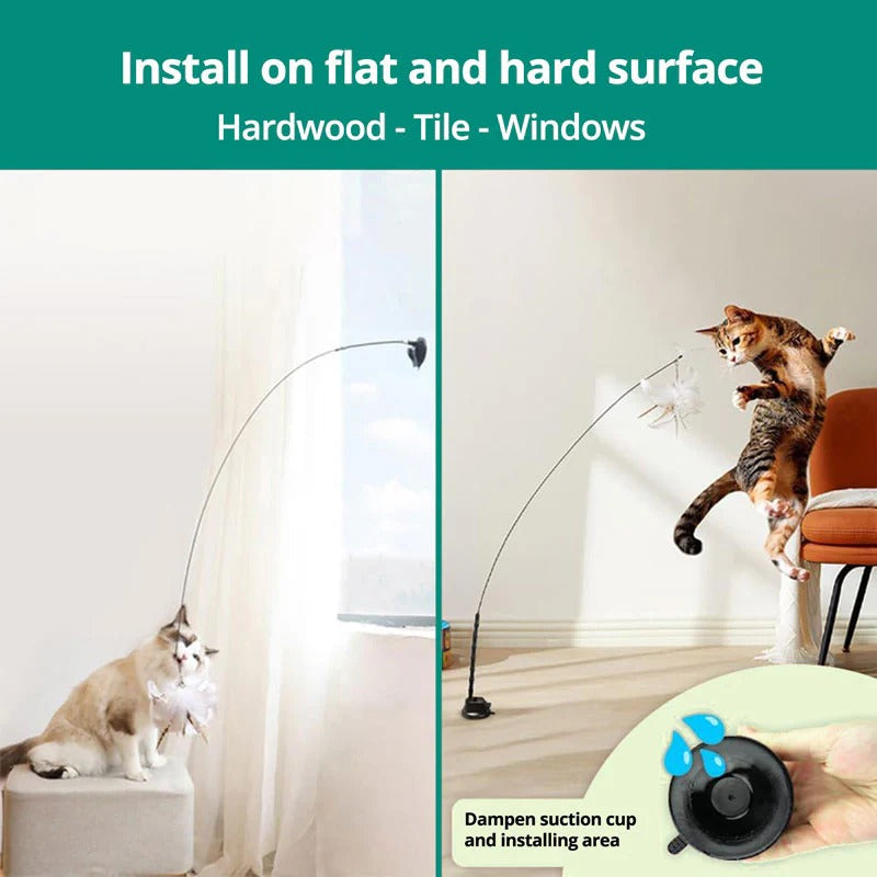 Bird Simulation Toy Set for Cats