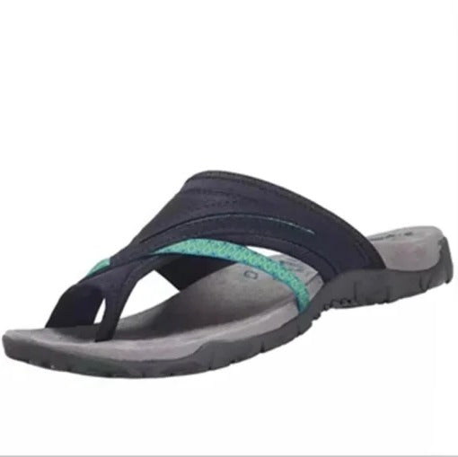Sandals For Women Comfortable Casual Cross Strap Flip-flops