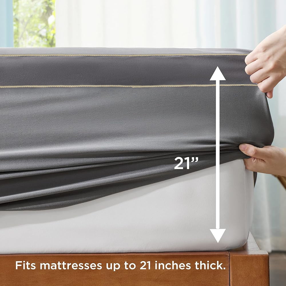 Mattress Topper — Extra-Thick Quilted, Cooling Down-Alt, Deep Pocket up to 21"