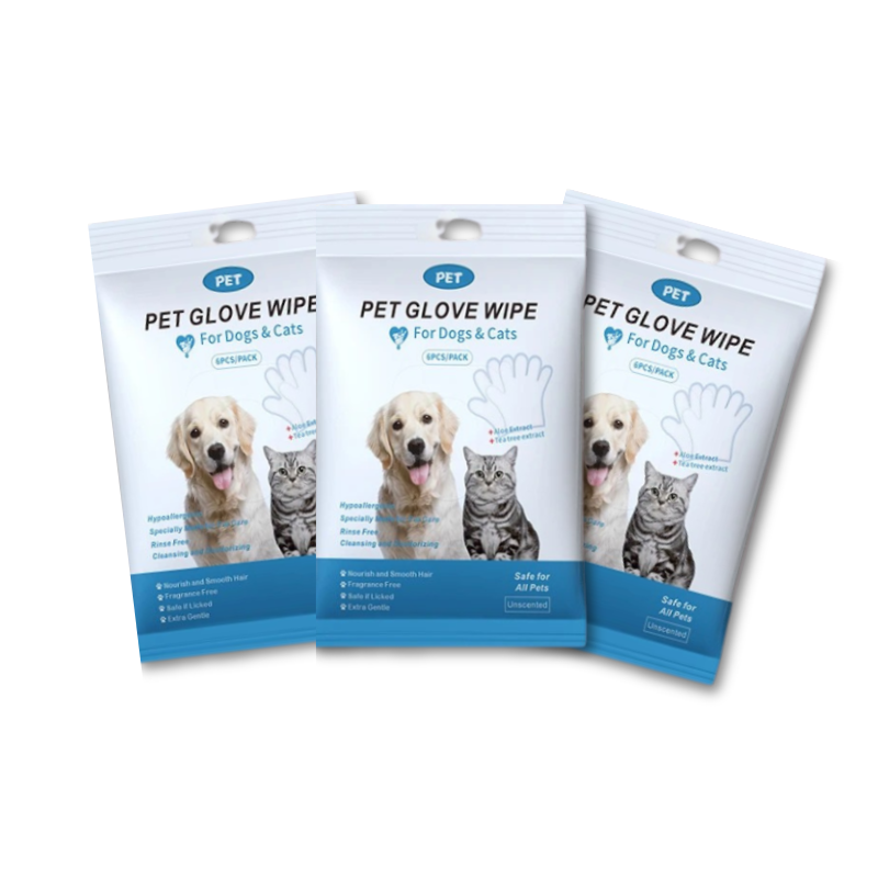 Deodorizing Glove Wipes for Quick Pet Cleanups