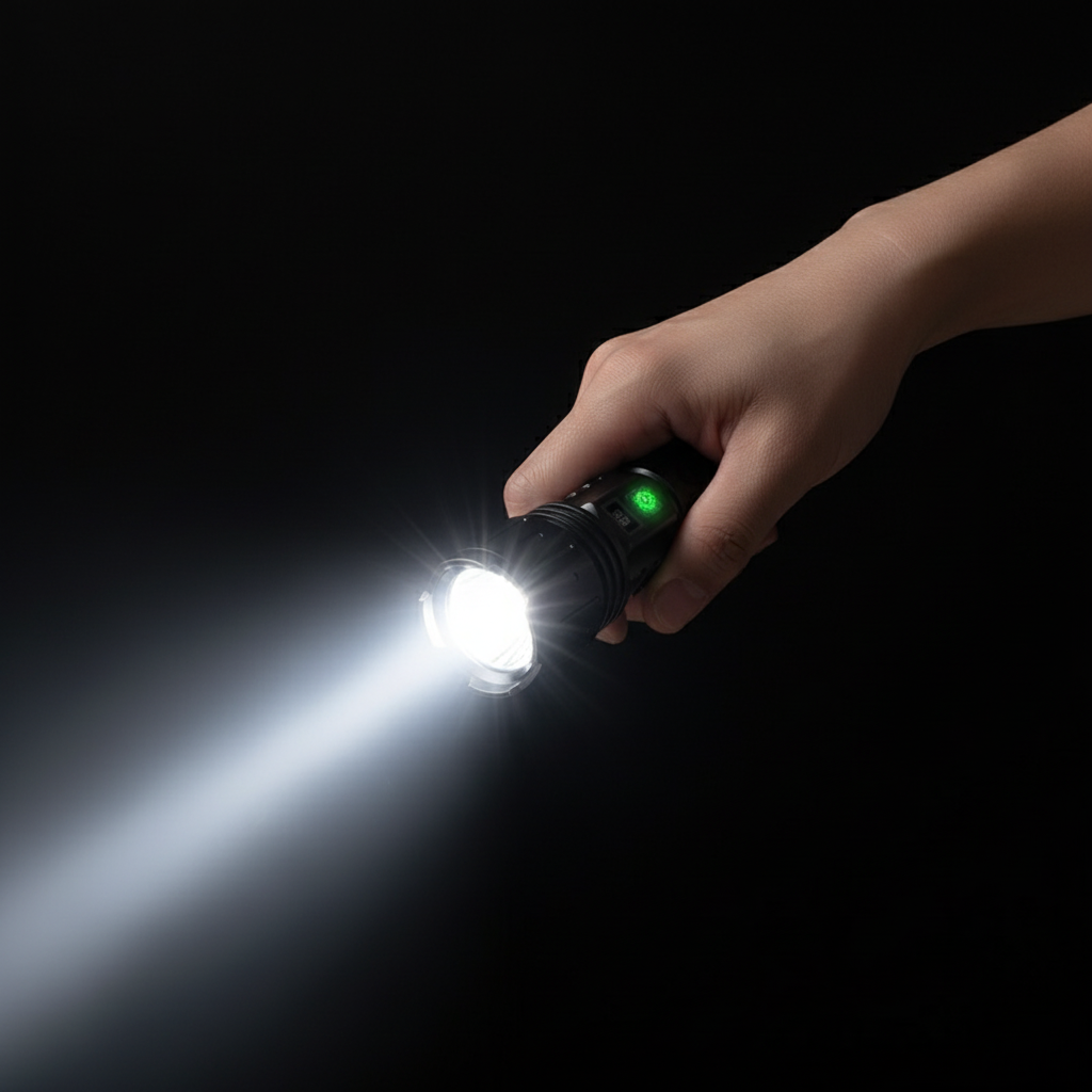 Ultra-Lumen Tactical LED Flashlight