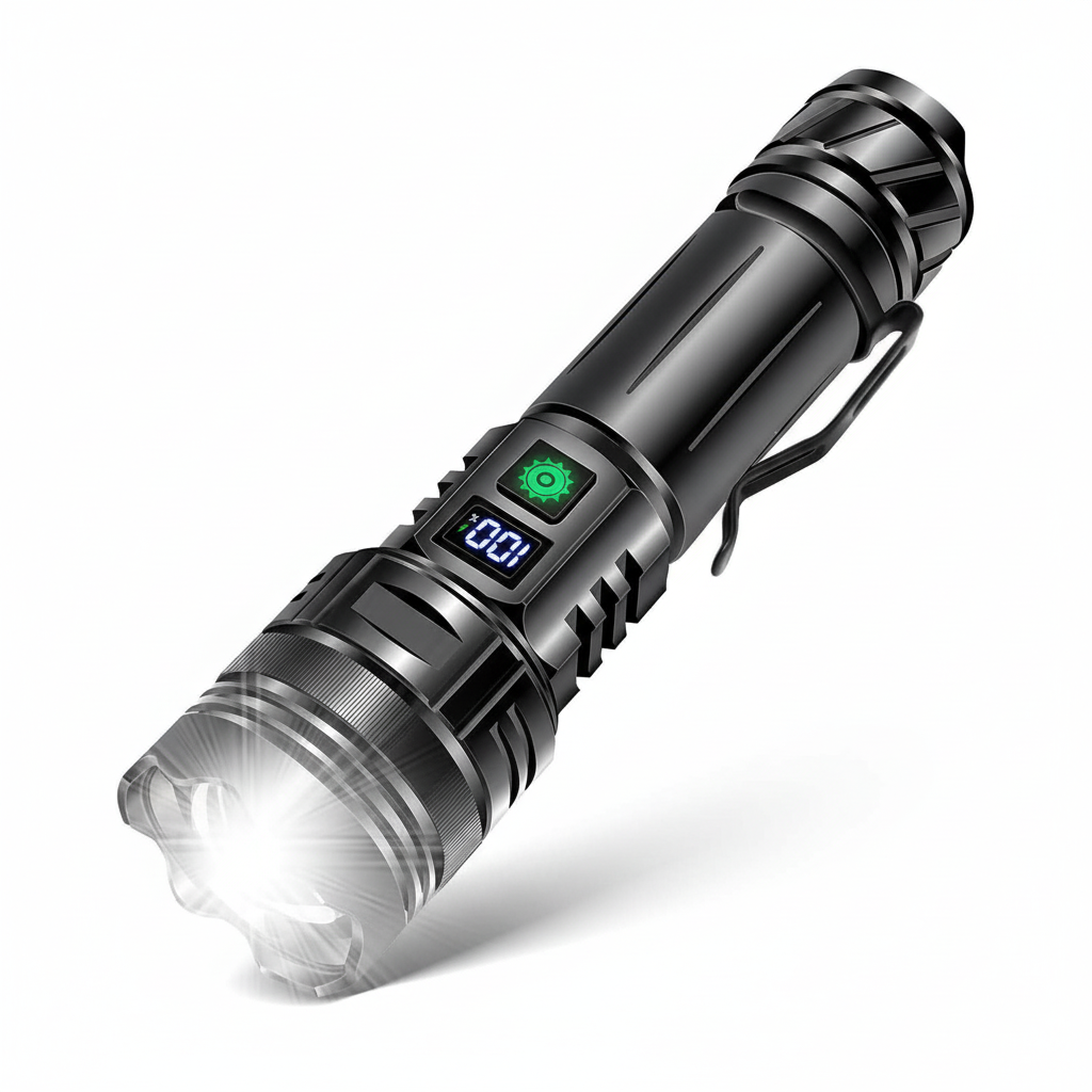 Ultra-Lumen Tactical LED Flashlight