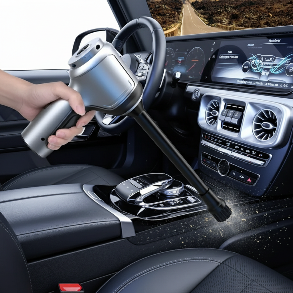 Powerful Cordless Car Vacuum Cleaner