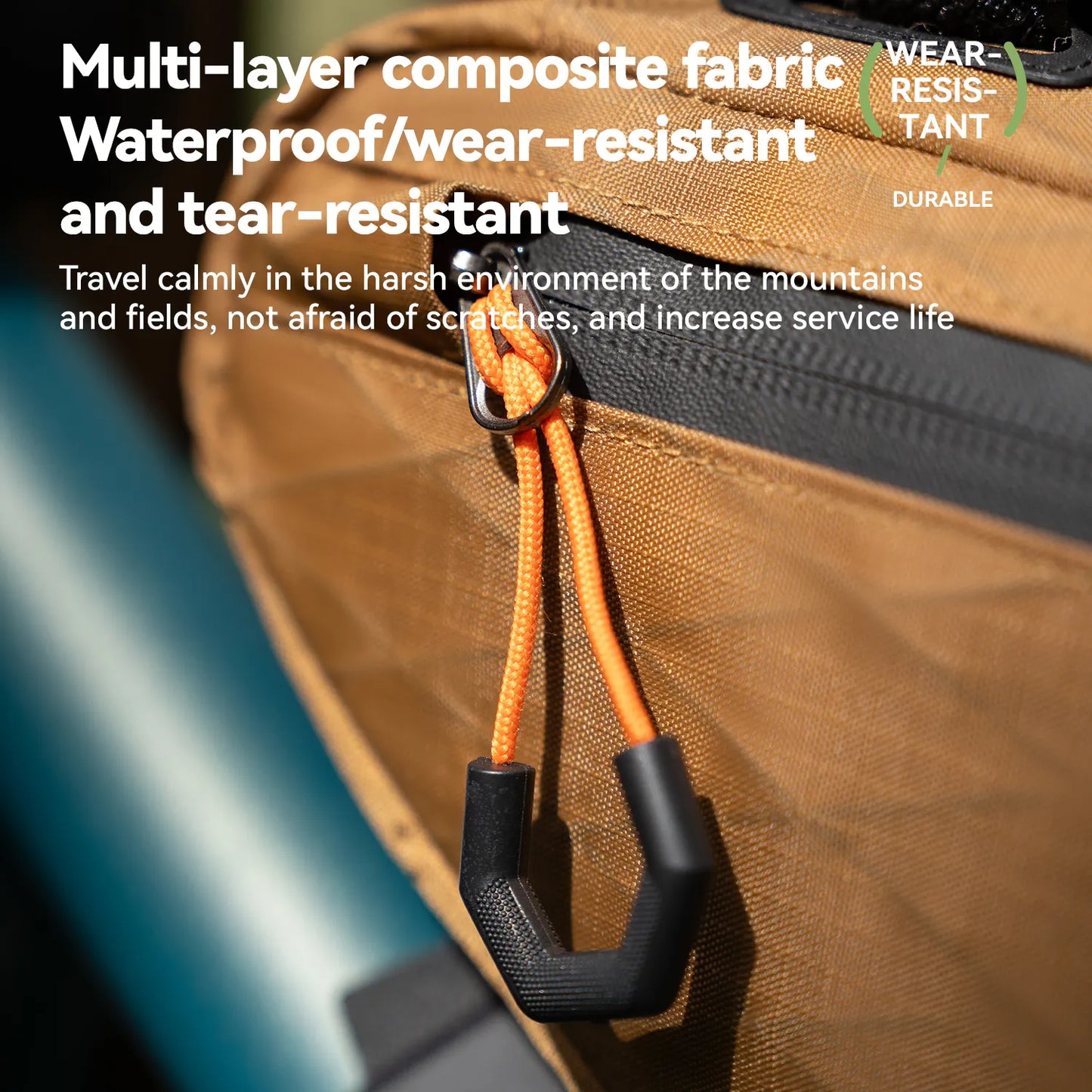 Waterproof Bike Down Tub Bag - Lightweight Cycling Storage for Bikepacking