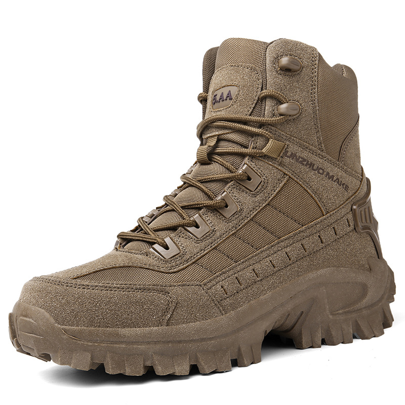 Waterproof Tactical Work Boots with Anti-Puncture – TrailForce Tactical