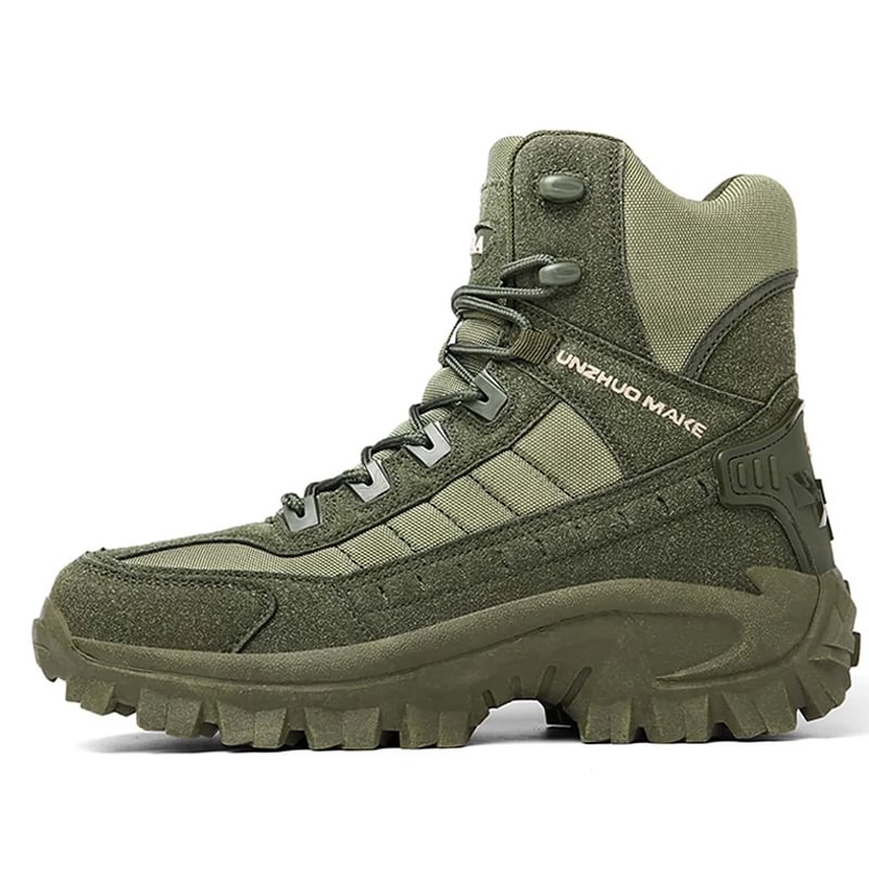 Waterproof Tactical Work Boots with Anti-Puncture – TrailForce Tactical