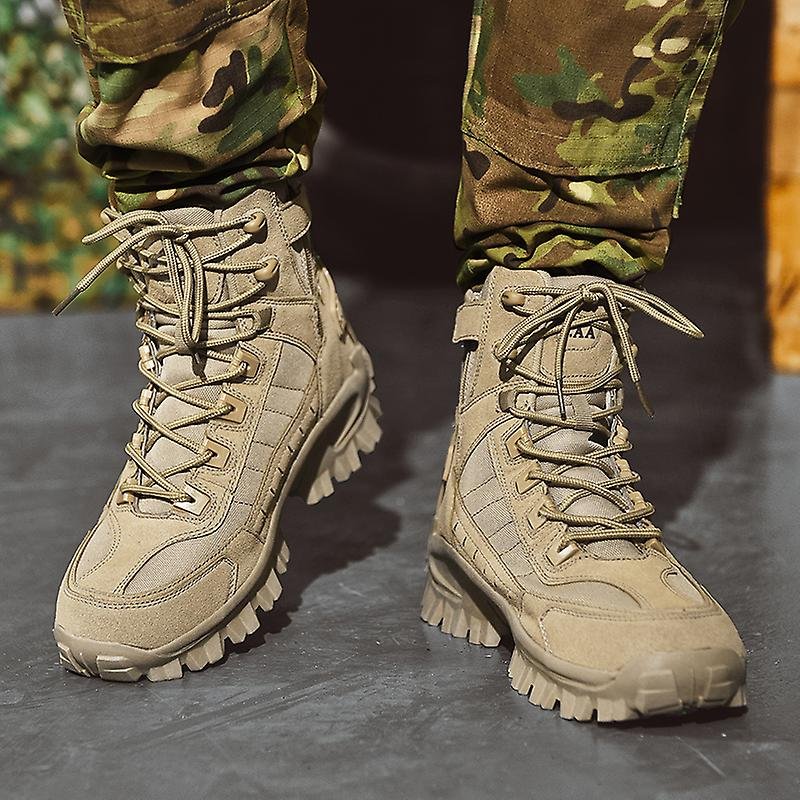Waterproof Tactical Work Boots with Anti-Puncture – TrailForce Tactical