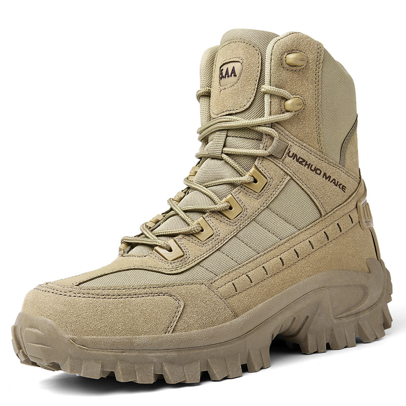 Waterproof Tactical Work Boots with Anti-Puncture – TrailForce Tactical